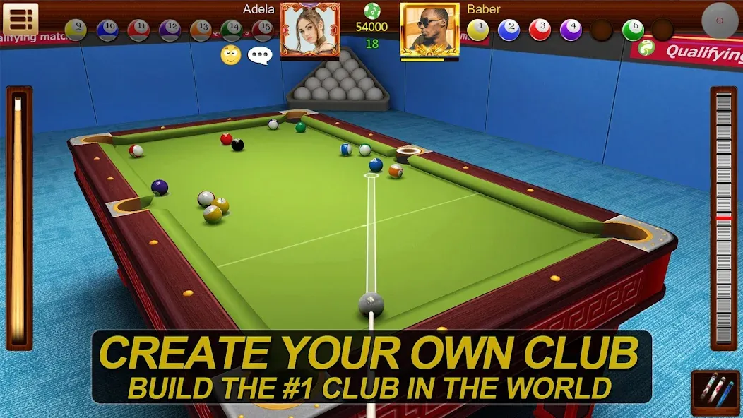 Real Pool 3D Online 8Ball Game (Реал Пул 3Д Онлайн 8Бол Гейм)  [МОД Много денег] Screenshot 2