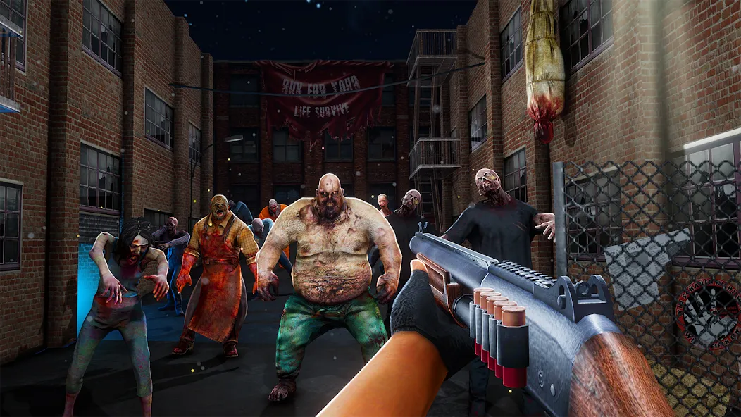 Zombination - FPS Zombie Games (Зомбинация)  [МОД Много денег] Screenshot 3