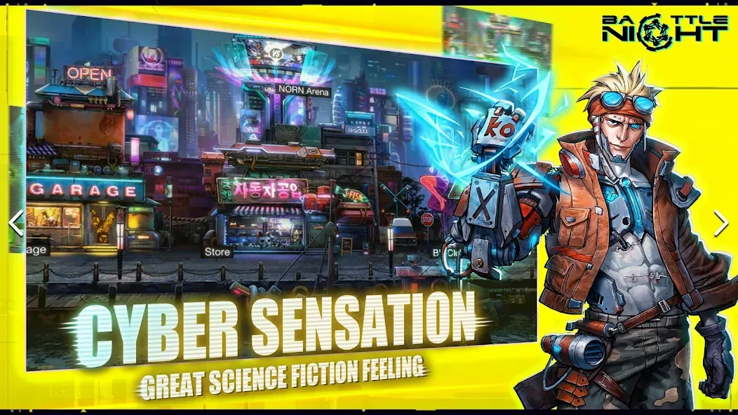 Battle Night: Cyberpunk RPG (Бэтл Найт)  [МОД Unlocked] Screenshot 3