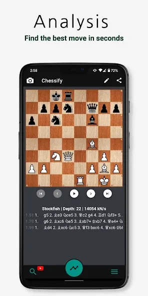 Chessify: Scan & Analyze chess  [МОД Меню] Screenshot 2