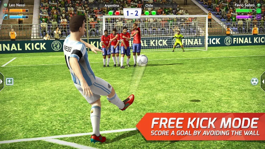 Final Kick: Online Soccer (Финаль кик)  [МОД Unlimited Money] Screenshot 2