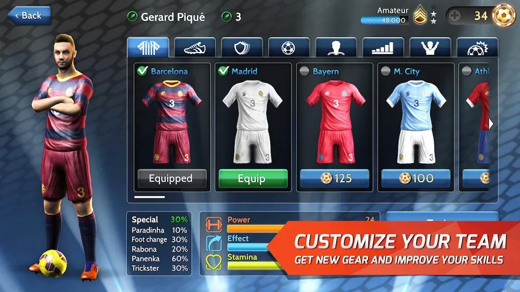 Final Kick: Online Soccer (Финаль кик)  [МОД Unlimited Money] Screenshot 5