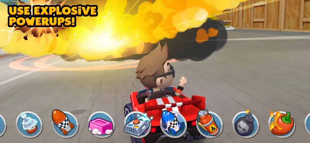 Boom Karts Multiplayer Racing (Бум Картс Мультиплеер Рейсинг)  [МОД Unlimited Money] Screenshot 4