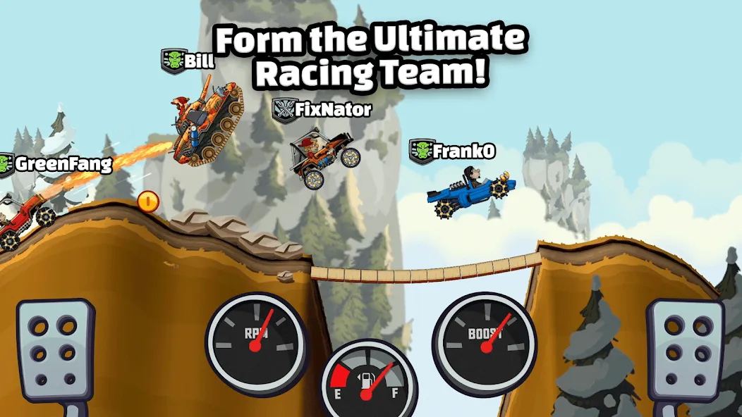 Hill Climb Racing 2 (Хилл Клаим Рейсинг 2)  [МОД Unlocked] Screenshot 5