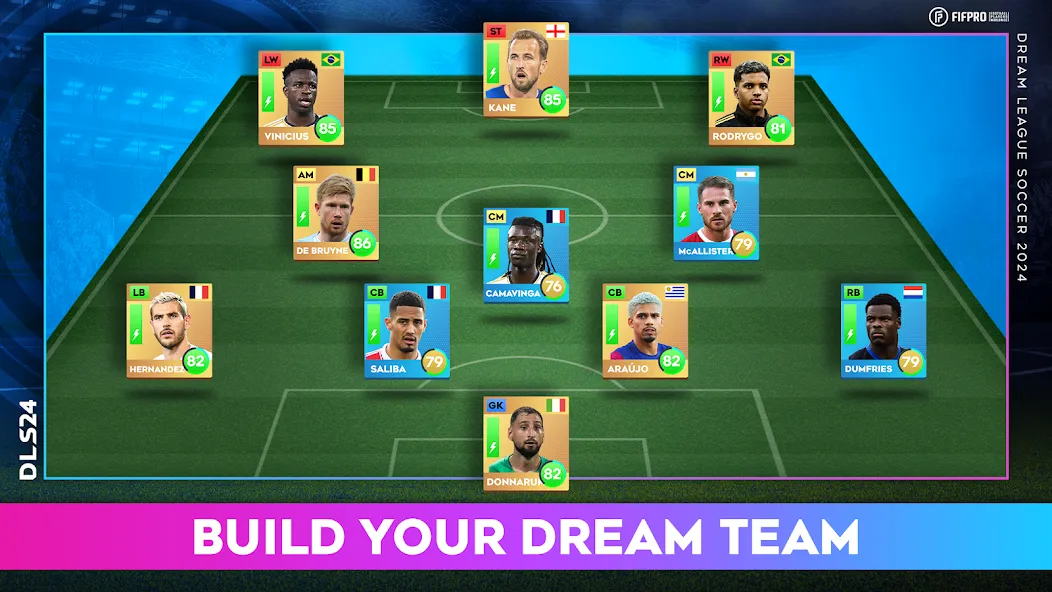 Dream League Soccer 2024 (Дрим Лиг Соккер 2023)  [МОД Много денег] Screenshot 4