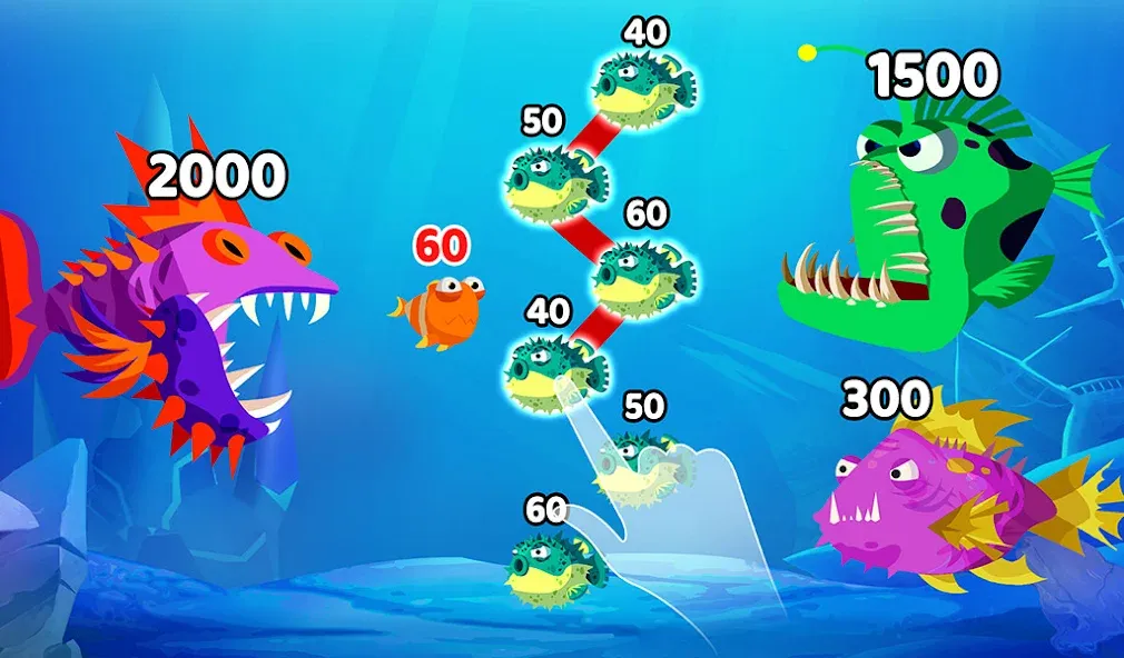 Fish Town IO: Mini Aquarium (Фиш Таун Ай Ой)  [МОД Все открыто] Screenshot 1