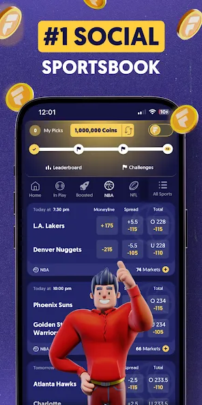 Fliff - Sports Picks (Флифф)  [МОД Menu] Screenshot 1