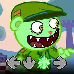 Скачать взломанную Flippy Happy Funkers FNF Mod (Флиппи Хэппи Фанкерс ФНФ Мод)  [МОД Много монет] - полная версия apk на Андроид