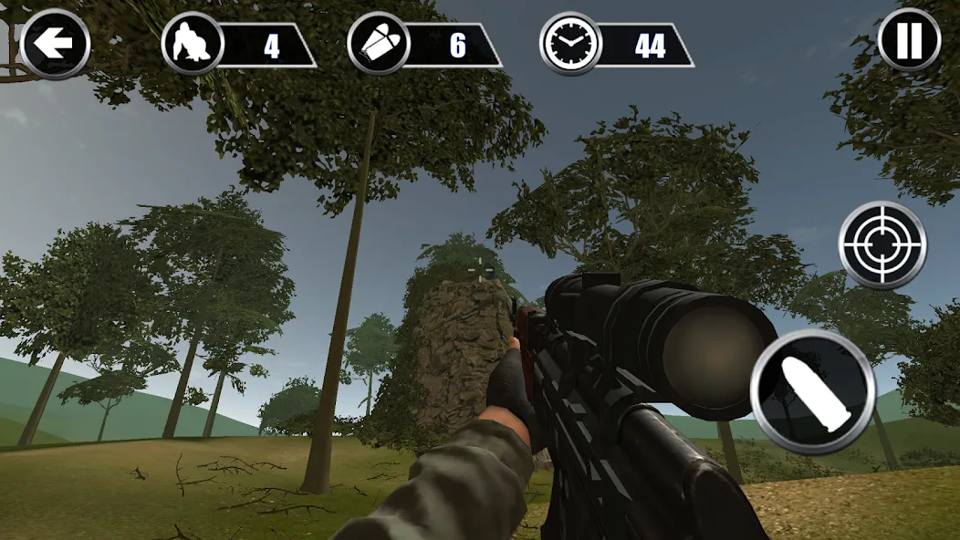 Gorilla Hunter: Hunting games (Горилла Хантер)  [МОД Все открыто] Screenshot 5