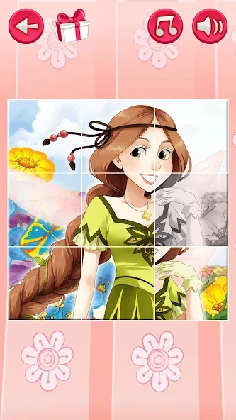 Princess Girls Puzzles - Kids  [МОД Unlocked] Screenshot 4