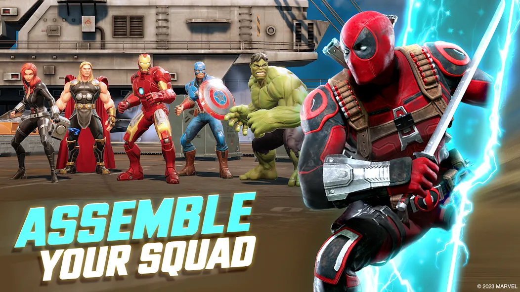 MARVEL Strike Force: Squad RPG (Марвел Страйк Форс)  [МОД Unlocked] Screenshot 1