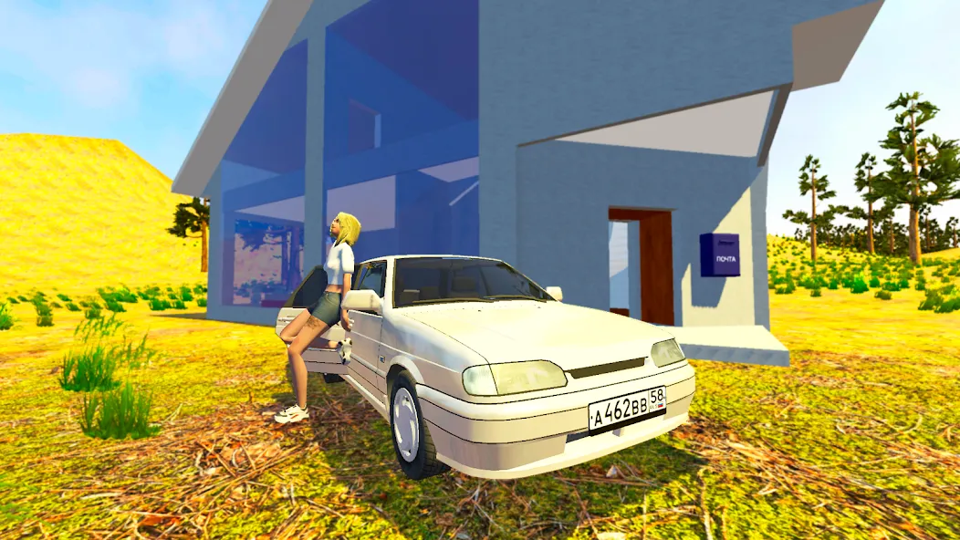 VAZ Driving Simulator: LADA  [МОД Бесконечные деньги] Screenshot 1