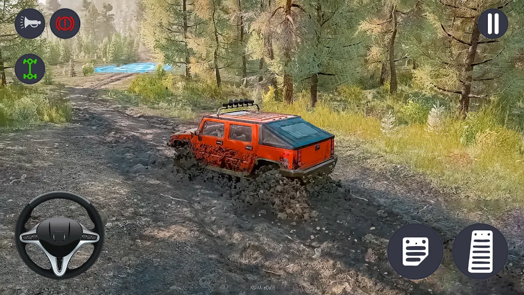 4x4 Jeep Offroad Car Driving (Джип Оффроуд Автомобиль Вождения)  [МОД Unlocked] Screenshot 4