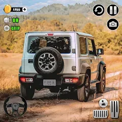 Взлом 4x4 Jeep Offroad Car Driving (Джип Оффроуд Автомобиль Вождения)  [МОД Unlocked] - последняя версия apk на Андроид