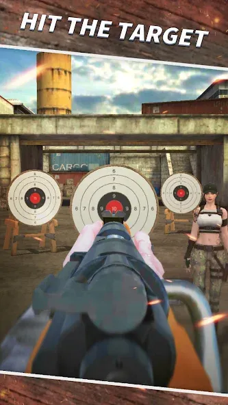 Sniper Shooting : 3D Gun Game  [МОД Много монет] Screenshot 4