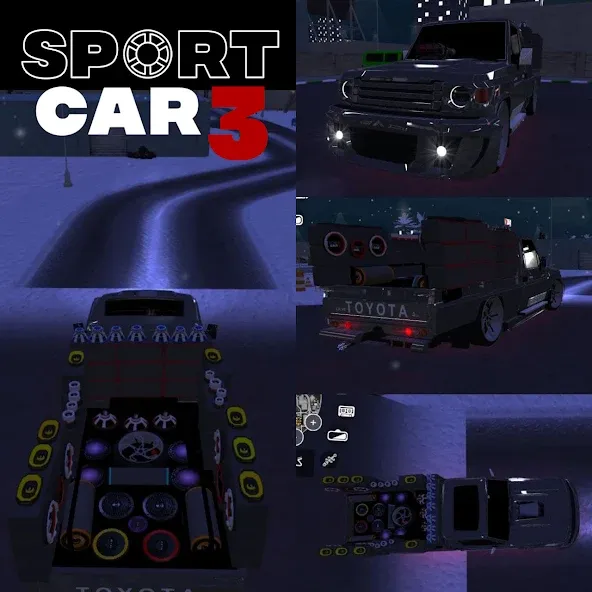 Sport car 3 : Taxi & Police - (Спорткар 3)  [МОД Много денег] Screenshot 5