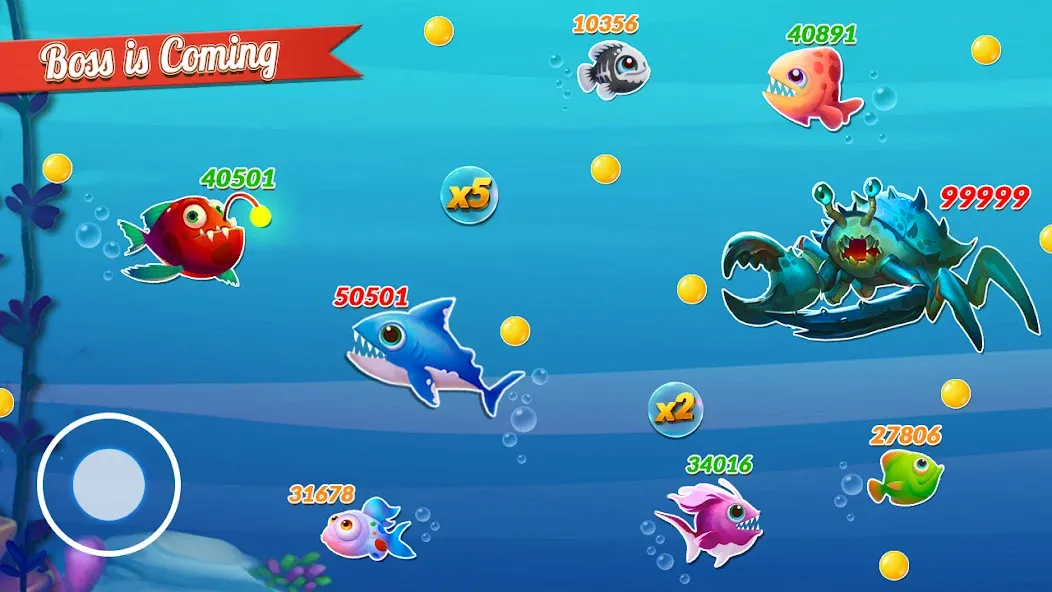 Fish.IO Fish Games Shark Games (Фиш Ай О Фиш Геймс Шарк Геймс)  [МОД Unlocked] Screenshot 3