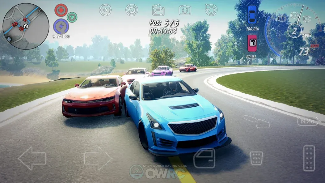 OWRC: Open World Racing Cars (ОВРК )  [МОД Бесконечные монеты] Screenshot 5