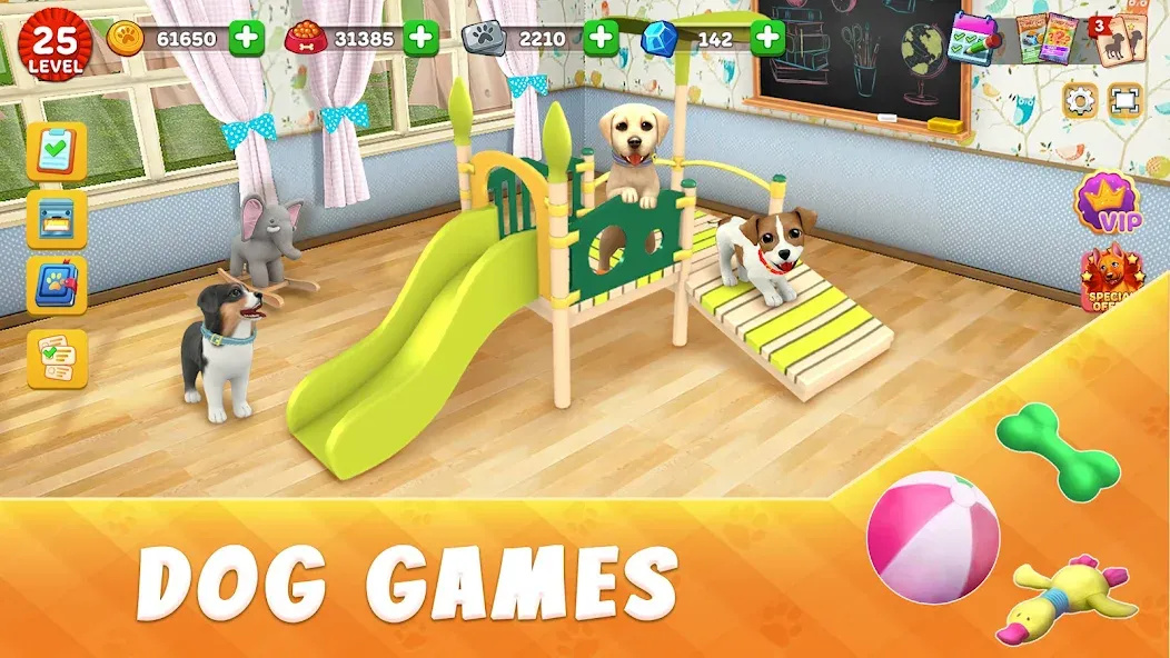 Dog Town: Puppy Pet Shop Games (Догтаун)  [МОД Много монет] Screenshot 1