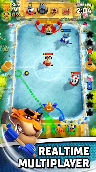 Rumble Hockey (Рамбл Хоккей)  [МОД Unlimited Money] Screenshot 1