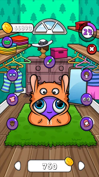 Moy 7 - Virtual Pet Game  [МОД Бесконечные монеты] Screenshot 4