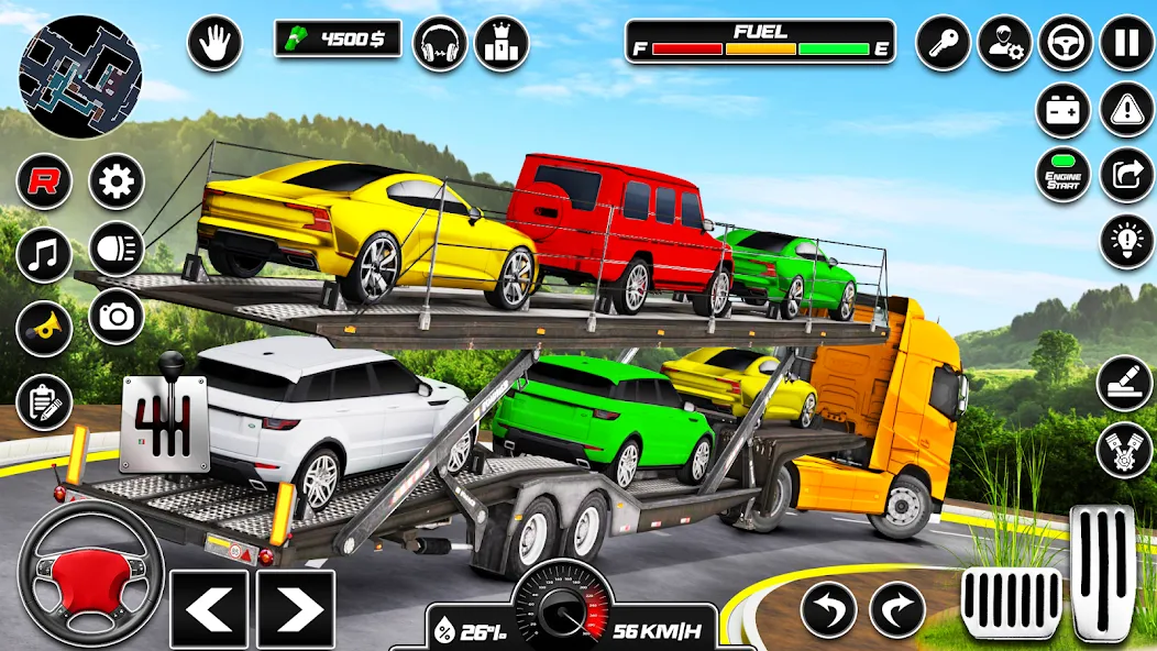 Car Transporter 3d:Truck Games  [МОД Mega Pack] Screenshot 2