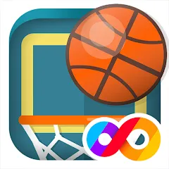 Взломанная Basketball FRVR - Dunk Shoot (Баскетбол ФРВР)  [МОД Много монет] - полная версия apk на Андроид