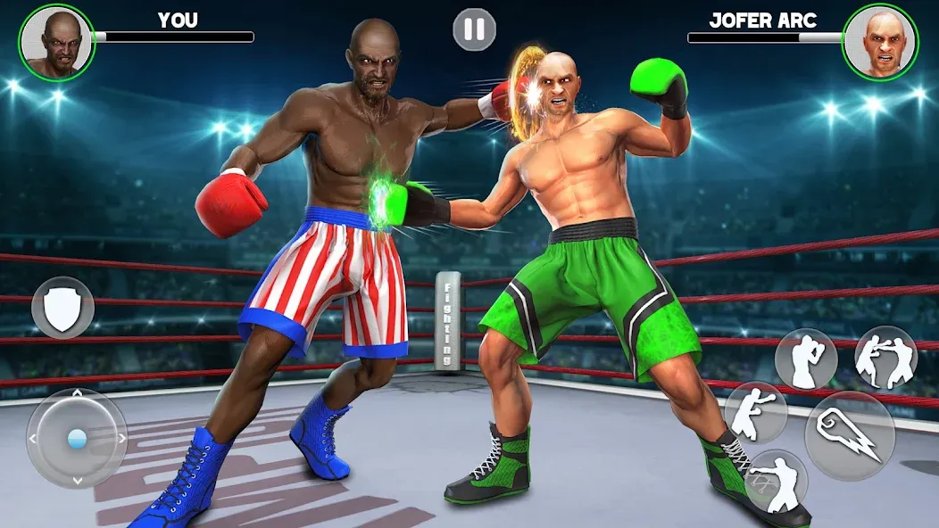 Kick Boxing Games: Fight Game  [МОД Бесконечные деньги] Screenshot 4