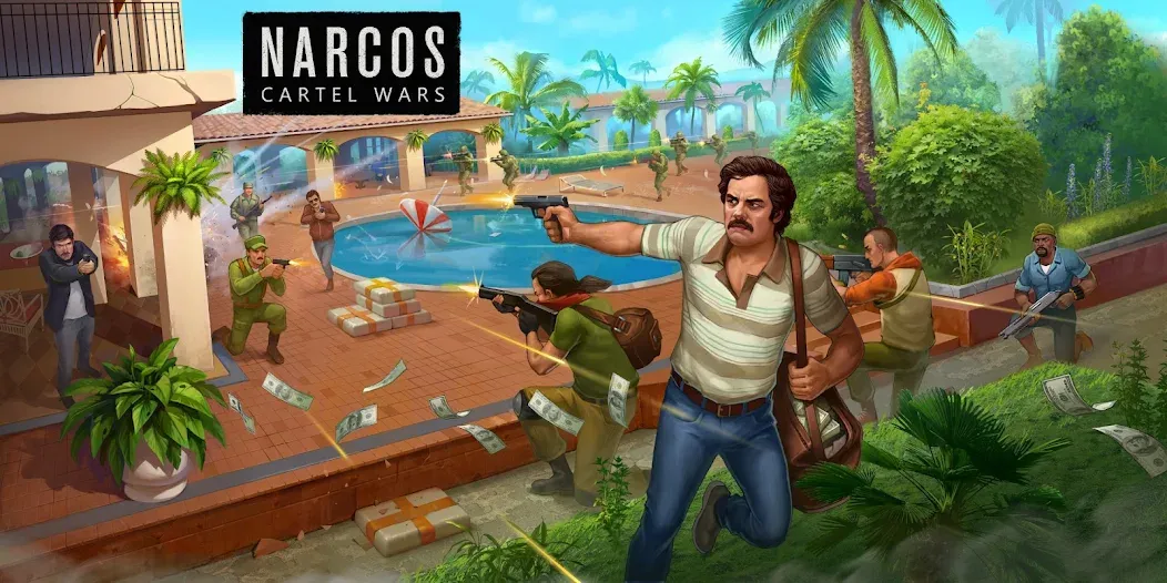 Narcos: Cartel Wars & Strategy (Наркос)  [МОД Menu] Screenshot 1