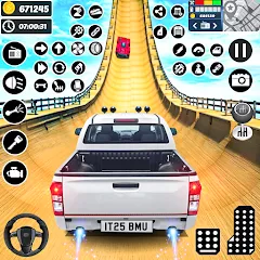 Взлом Ramp Car Game - Car Stunt (Рамп Кар Гейм)  [МОД Mega Pack] - последняя версия apk на Андроид