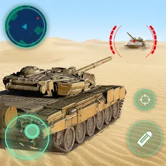 Скачать взломанную War Machines：Tanks Battle Game (Вар Машины)  [МОД Menu] - стабильная версия apk на Андроид