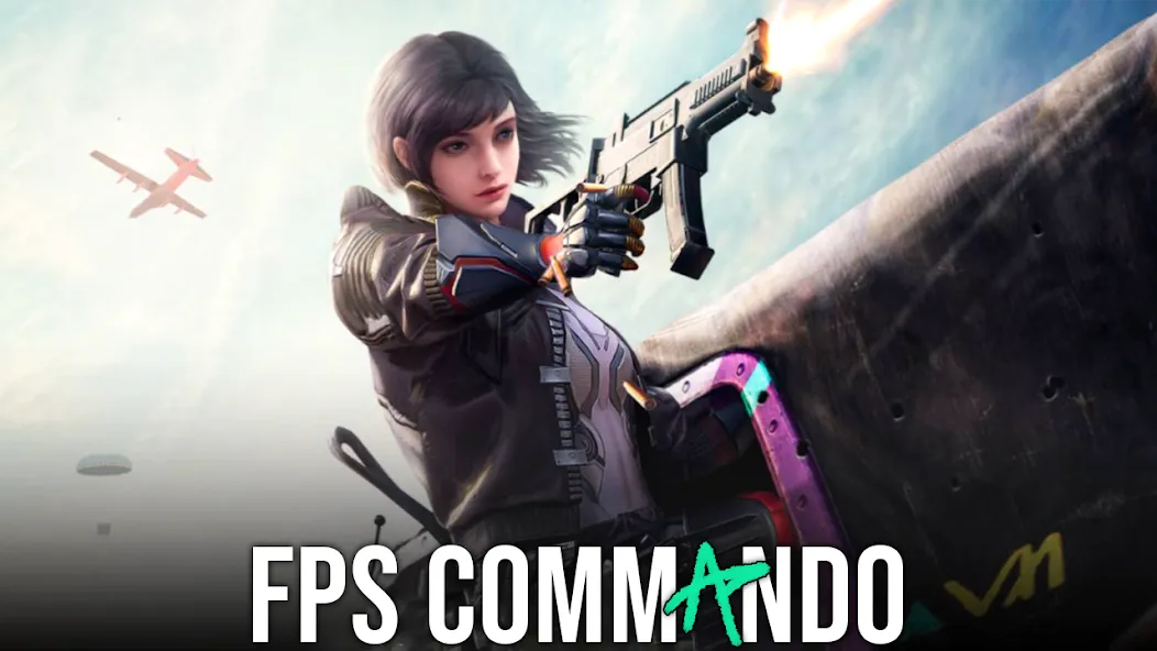 FPS Commando Shooter Games (ФПС Коммандо Шутер Игры)  [МОД Mega Pack] Screenshot 3