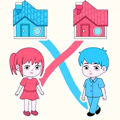 Взлом Draw To Home (Дроу Ту Хоум)  [МОД Много монет] - стабильная версия apk на Андроид