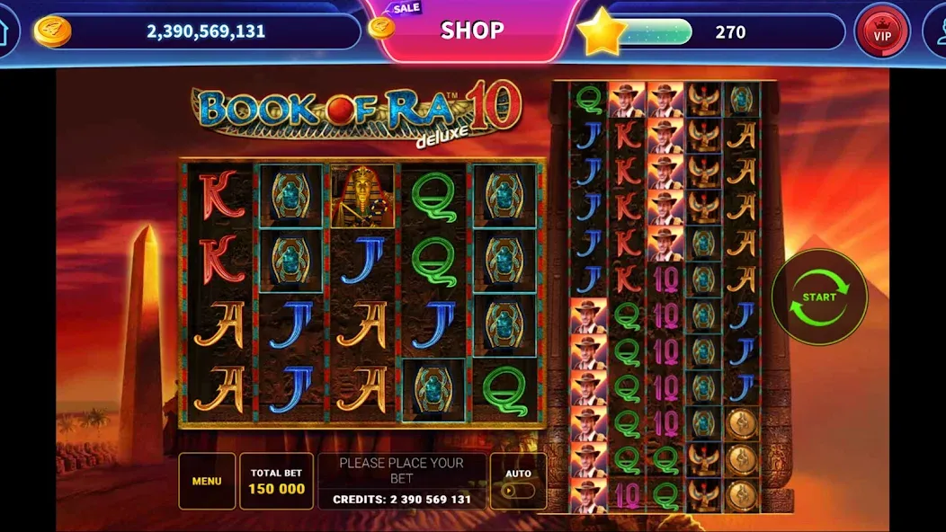 Book of Ra™ Deluxe Slot (Бук оф Ра Делюкс Слот)  [МОД Unlocked] Screenshot 4