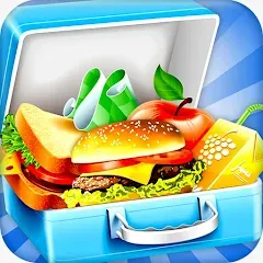 Скачать взлом Lunch Box cooking Games 2023 (ШКОЛЬНЫЙ ОБЕД ПРИГОТОВЛЕНИЕ ПИЩИ Создание поваров)  [МОД Menu] - полная версия apk на Андроид