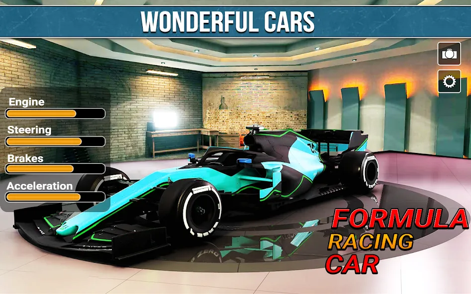 Formula Game: Car Racing Game  [МОД Бесконечные деньги] Screenshot 4