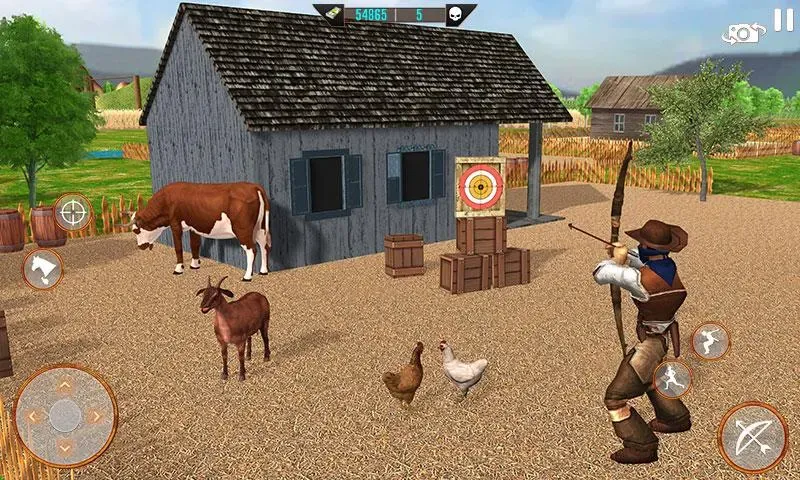 West Cowboy Shooting Games 3D  [МОД Бесконечные деньги] Screenshot 5