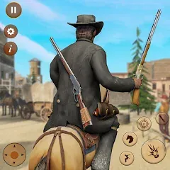 Взломанная West Cowboy Shooting Games 3D  [МОД Бесконечные деньги] - последняя версия apk на Андроид