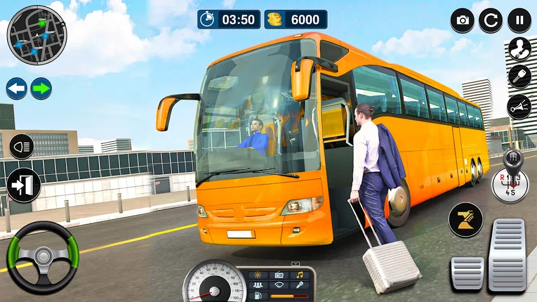 Bus Simulator Game: Coach Game  [МОД Unlimited Money] Screenshot 2