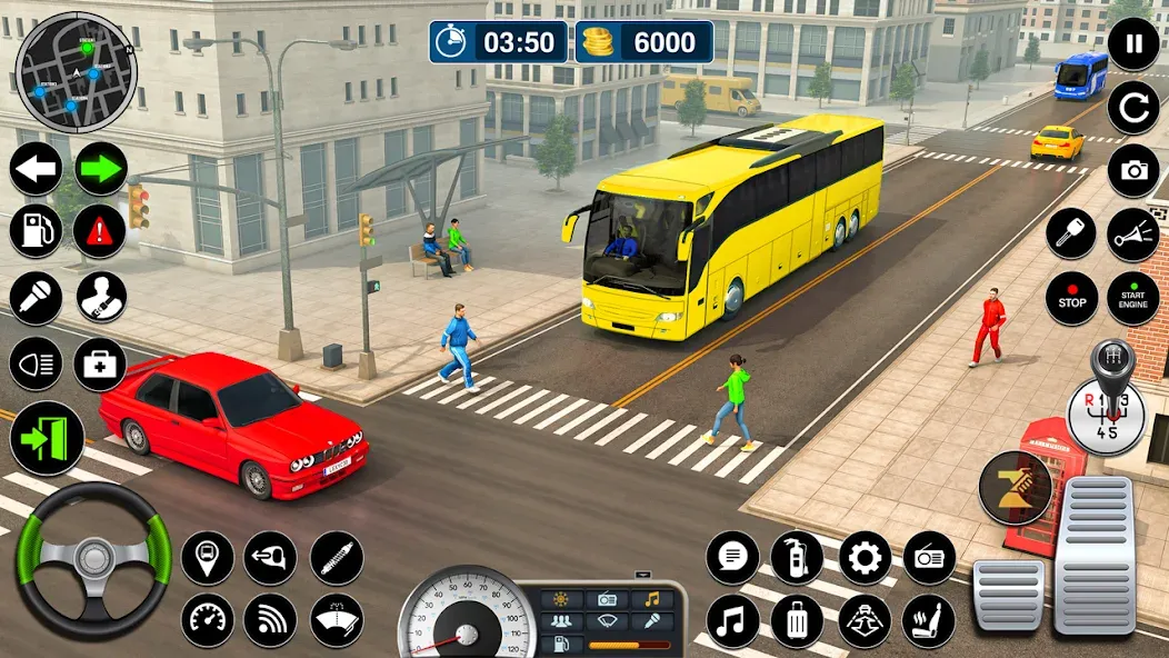 Bus Simulator Game: Coach Game  [МОД Unlimited Money] Screenshot 4