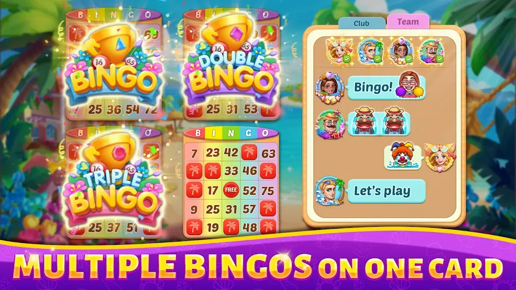 Bingo Rush - Club Bingo Games (Бинго Раш)  [МОД Бесконечные деньги] Screenshot 5