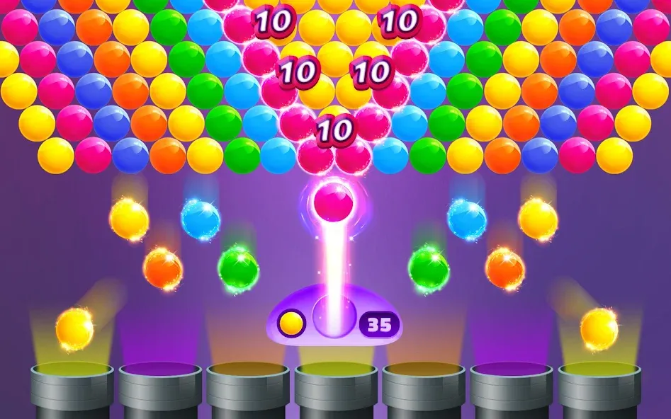 Action Bubble Game (Экшн Бабл Игра)  [МОД Все открыто] Screenshot 1