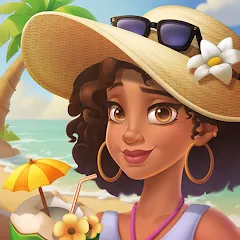 Скачать взломанную Seaside Escape®: Merge & Story (Сисайд Эскейп)  [МОД Бесконечные монеты] - стабильная версия apk на Андроид