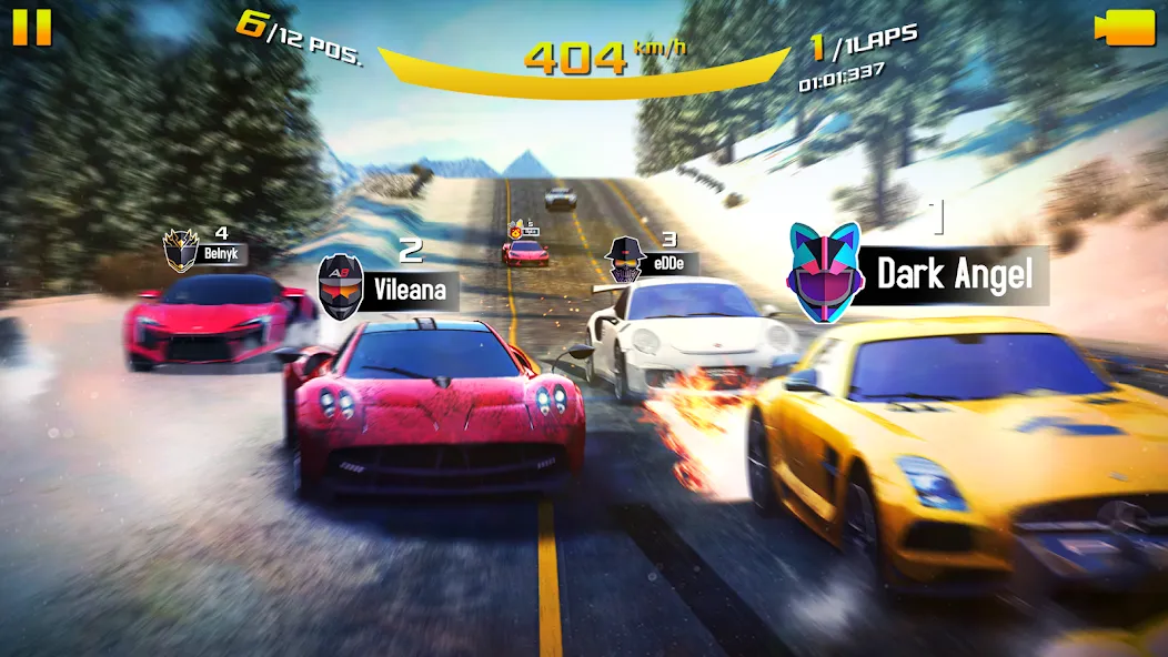 Asphalt 8 - Car Racing Game (Асфальт 8)  [МОД Меню] Screenshot 5