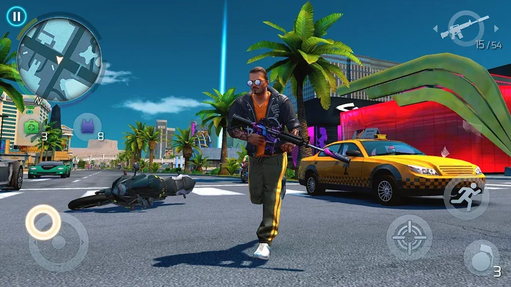 Gangstar Vegas: World of Crime (Гангстар Вегас)  [МОД Unlimited Money] Screenshot 3