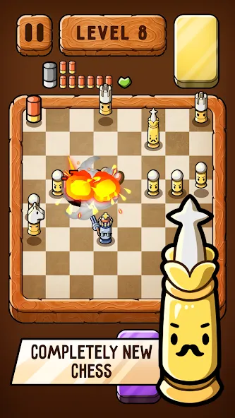 Bullet Chess: Board Shootout (Бюллет чесс)  [МОД Много денег] Screenshot 3