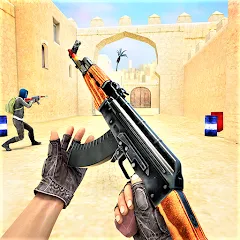 Скачать взломанную Commando Gun Shooting Games  [МОД Меню] - последняя версия apk на Андроид