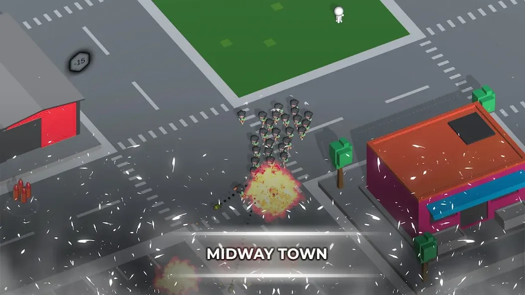 Crowd War - Action Game (Крауд Вар)  [МОД Много монет] Screenshot 3