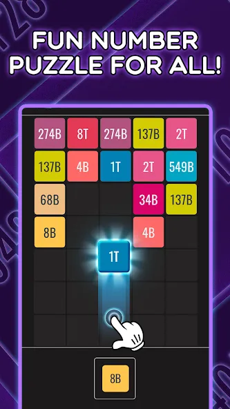 Join Blocks 2048 Number Puzzle (Джоин Блокс)  [МОД Mega Pack] Screenshot 1