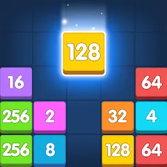 Скачать взлом Merge Puzzle - Number Games (Мердж Пазл)  [МОД Много денег] - последняя версия apk на Андроид